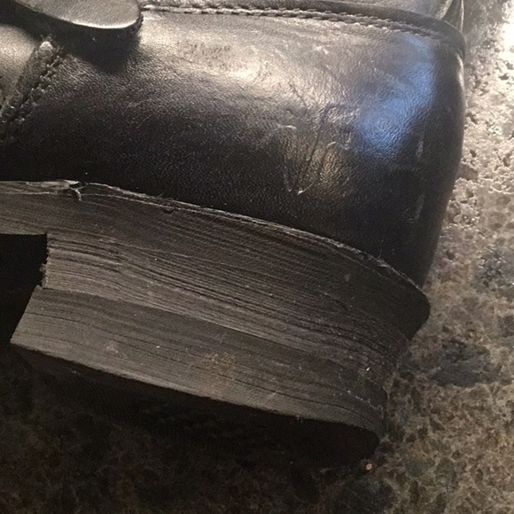 FRYE John Addison Style Black Engineer Motorcycle Boots Size 10 - Picture 14 of 14